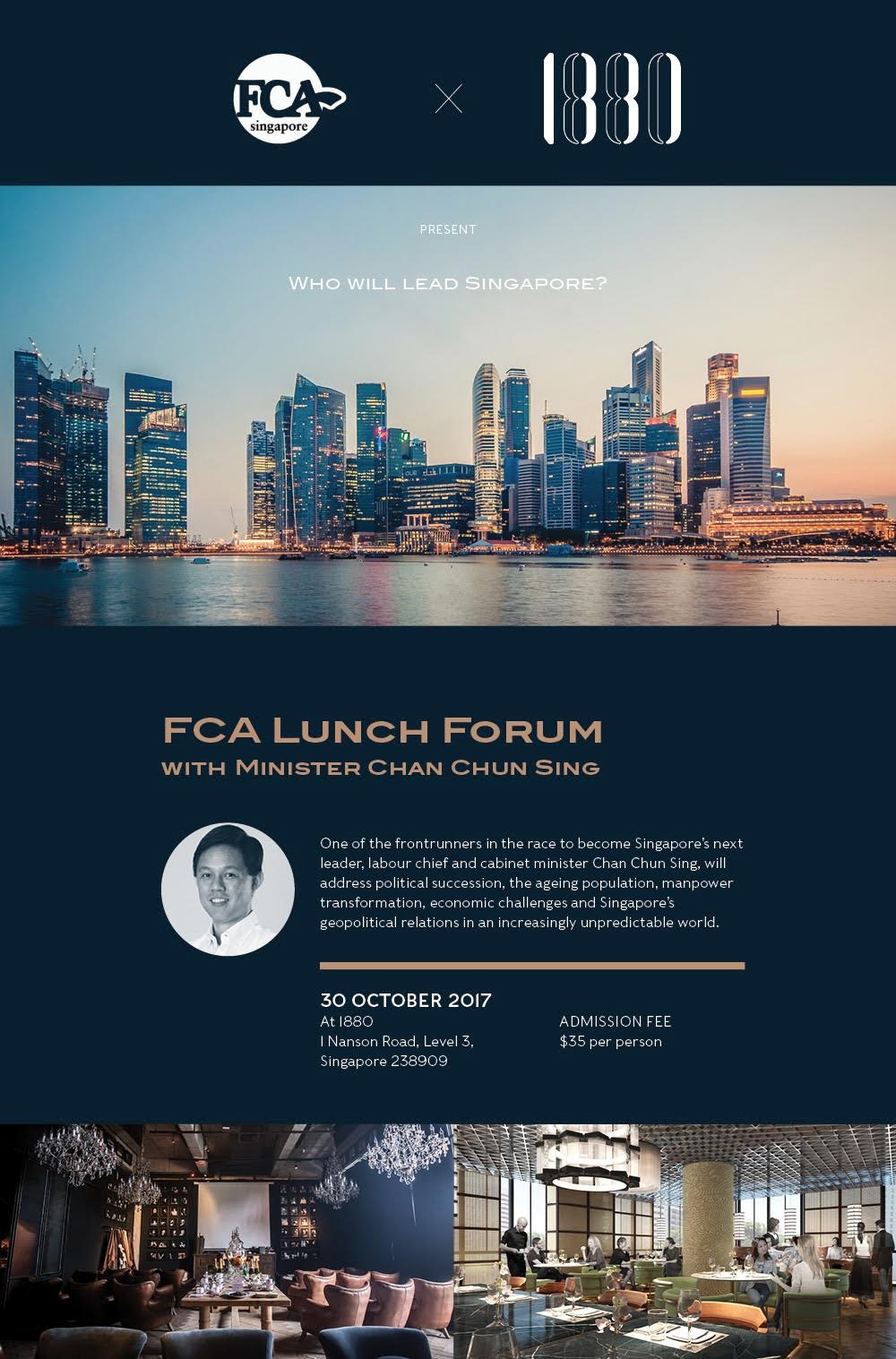 FCA lunch forum with Minister Chan Chun Sing