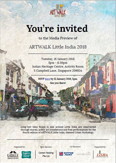 ARTWALK Little India 2018