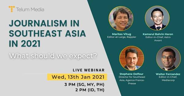 Telum Media Webinar: Journalism in Southeast Asia in 2021