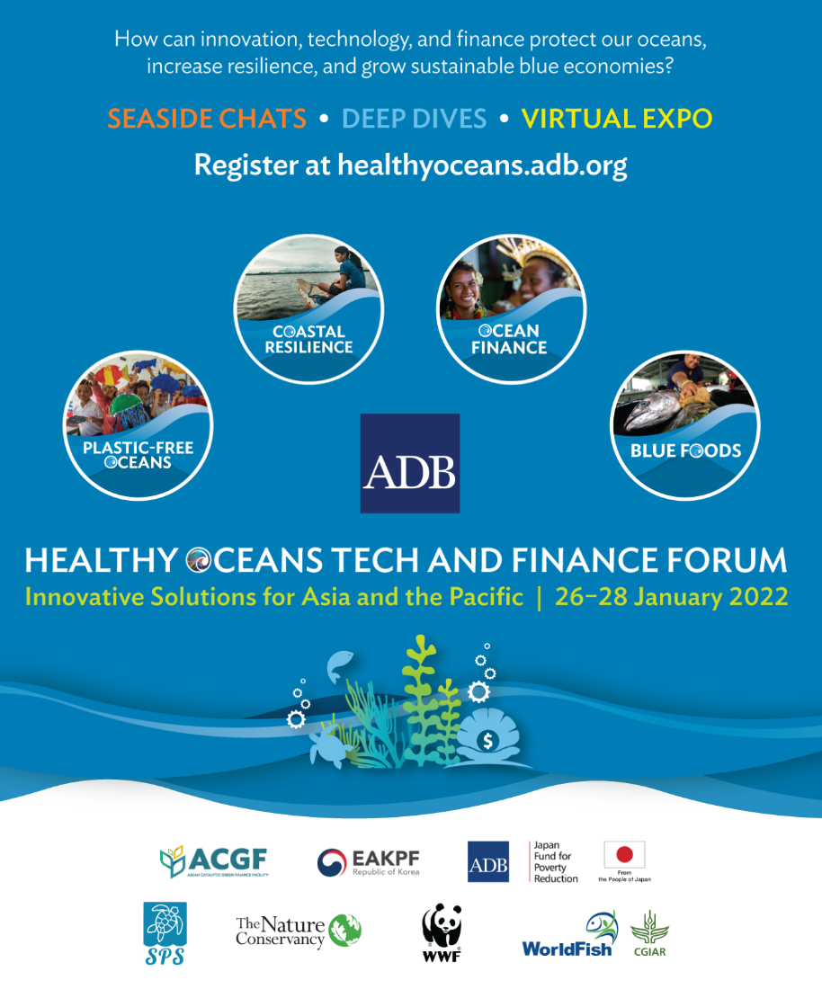 Asian Development Bank Healthy Oceans Tech and Finance Forum