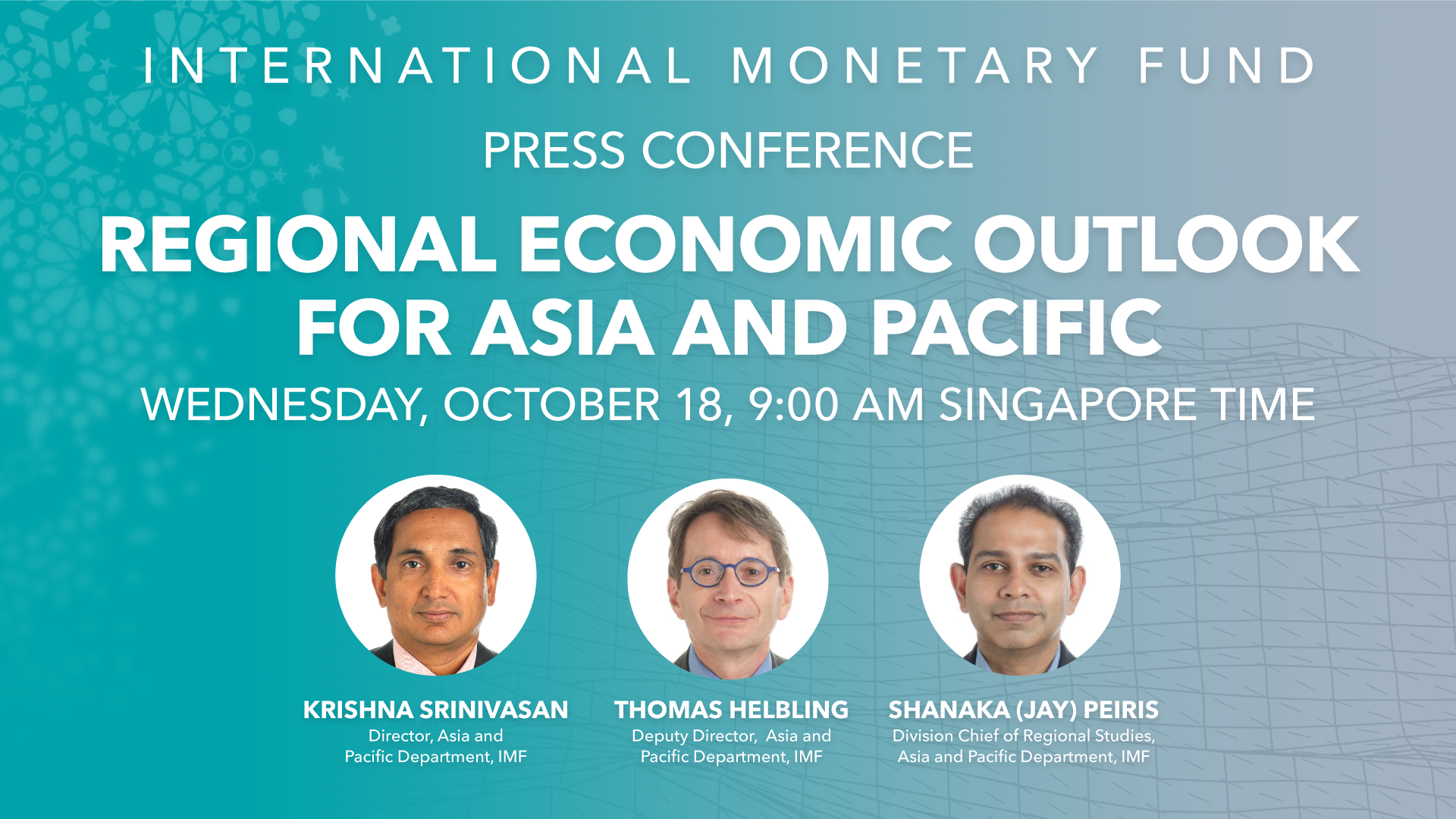 Press Briefing: IMF’s Asia and Pacific Regional Economic Outlook – Challenges to Sustaining Growth and Disinflation